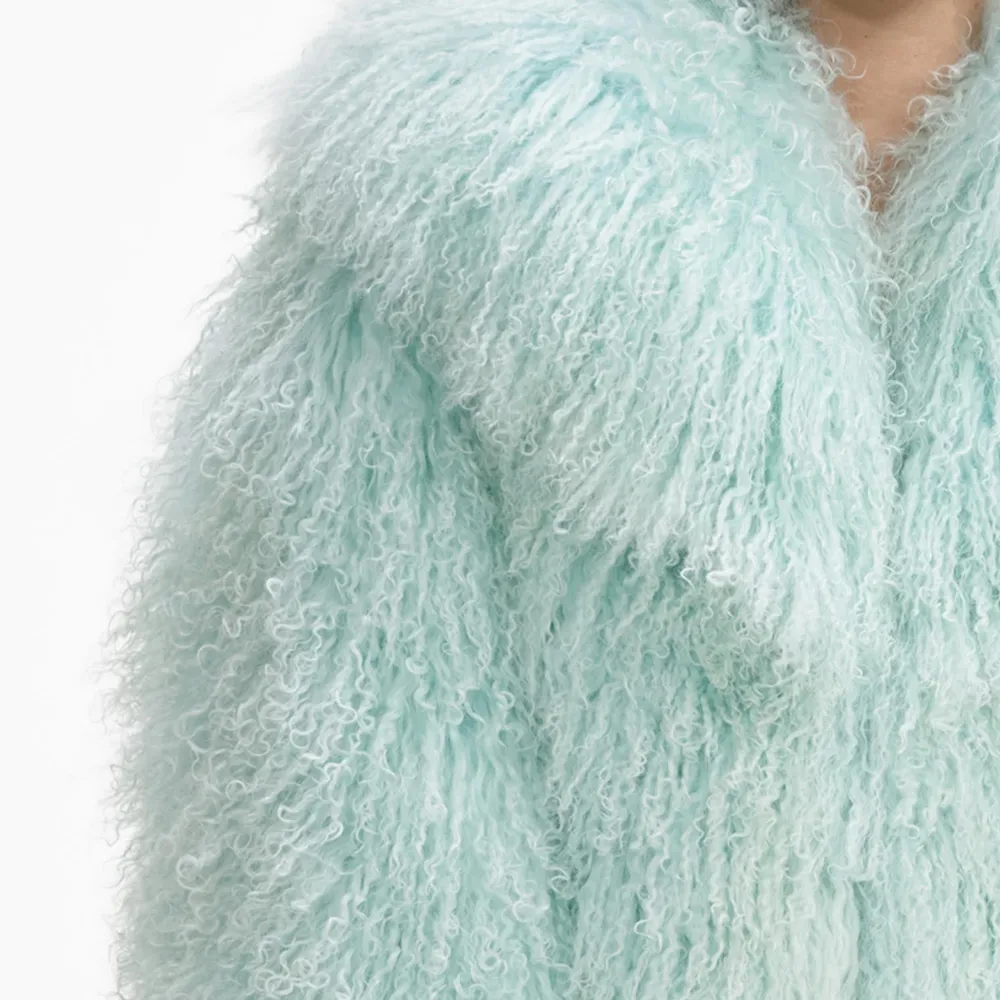 Green Shearling Jacket