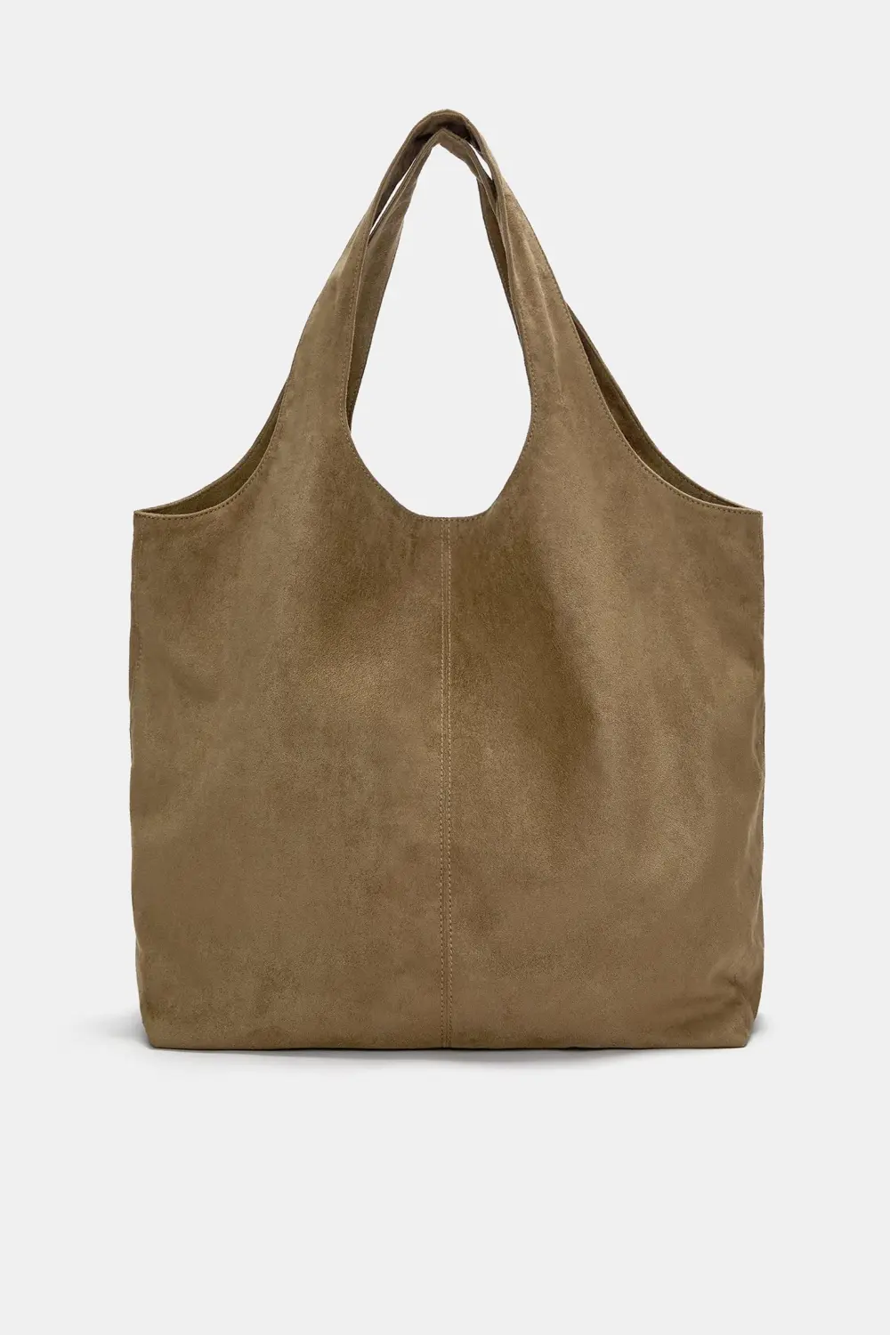 Bolso shopper efecto ante