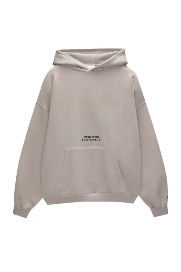 Sudadera gráfico espresso