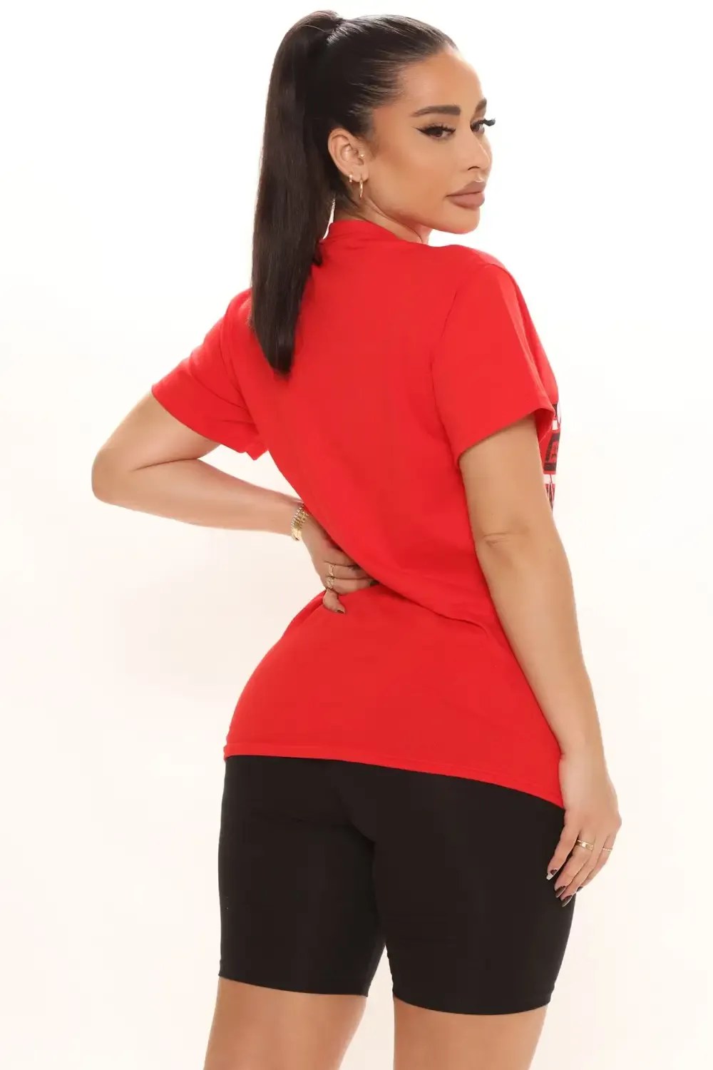 Chicago Bulls Love Short Sleeve Tee - Red