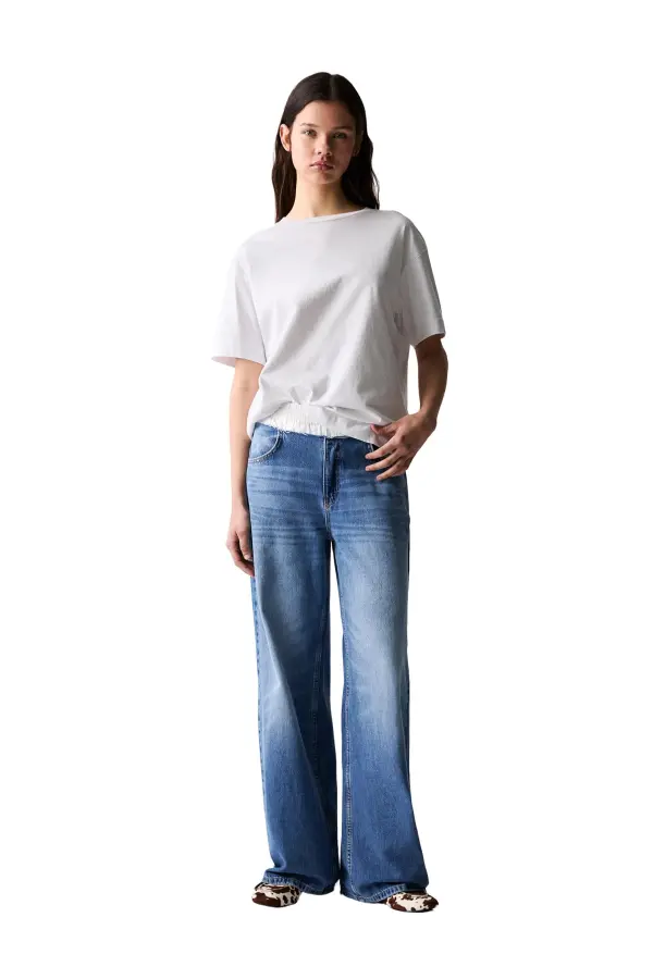 Camiseta oversize algodón