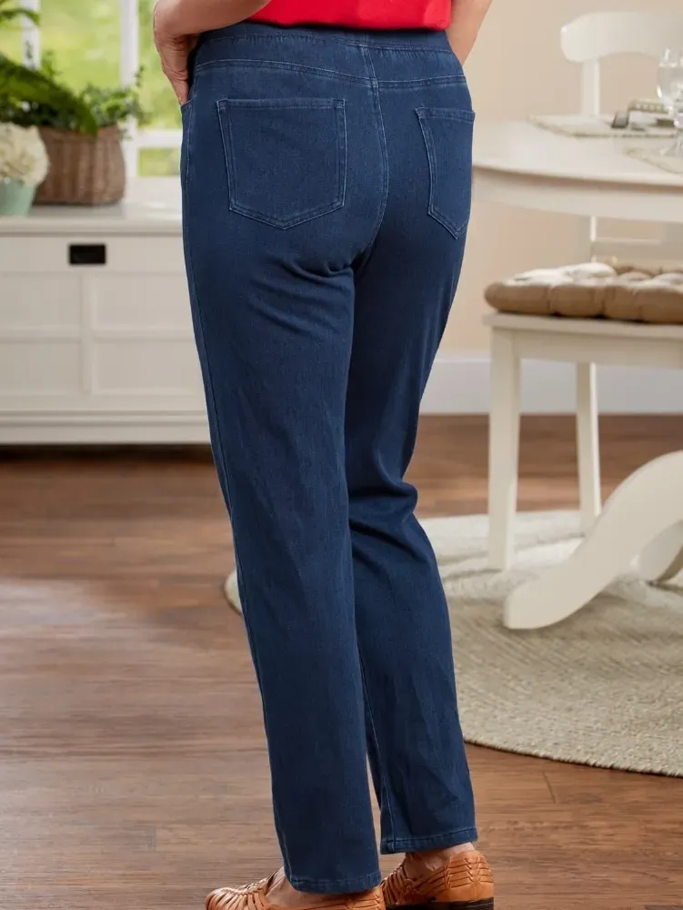 Ella Simone Cotton Terry Flex Pants