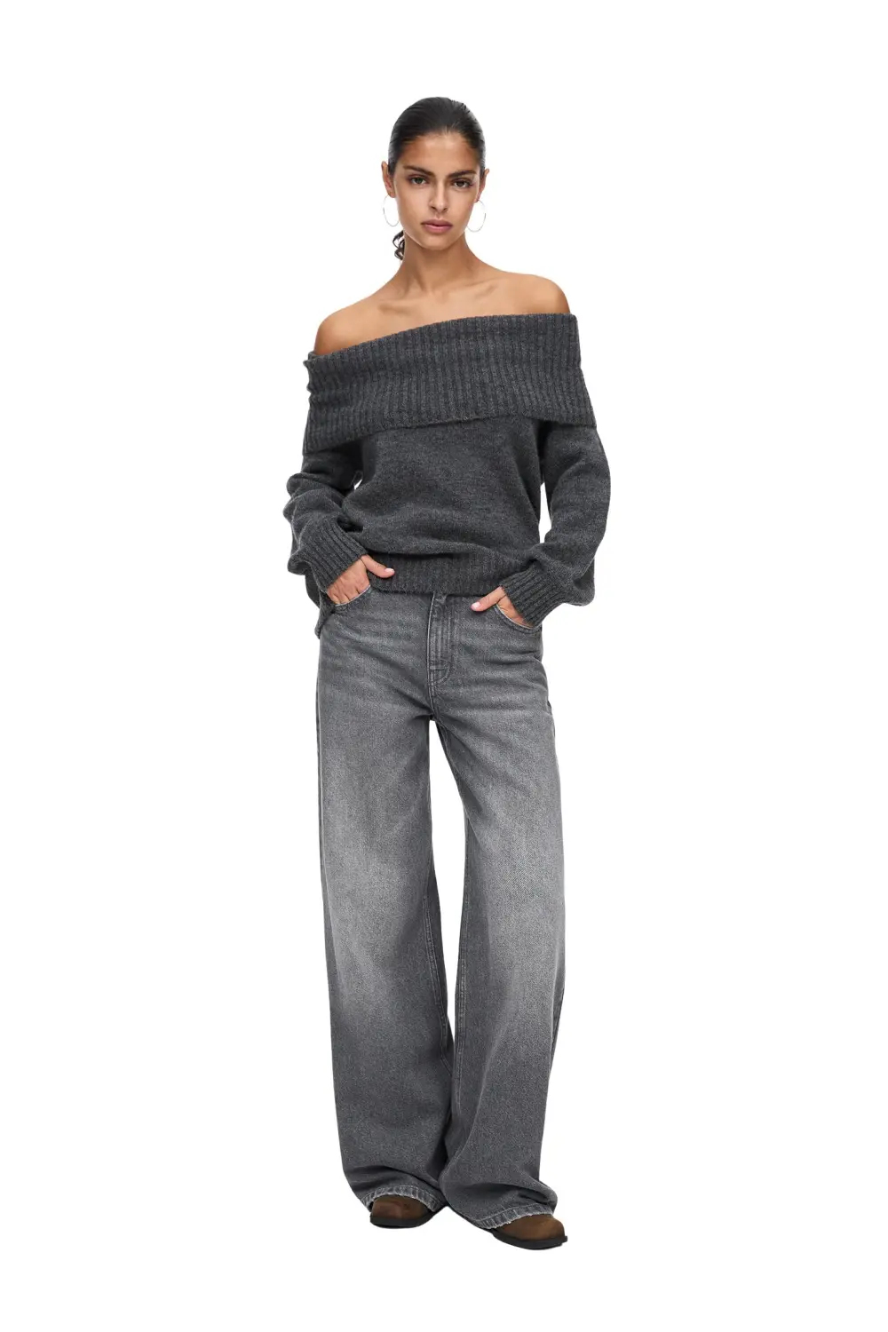 Jersey bardot soft touch