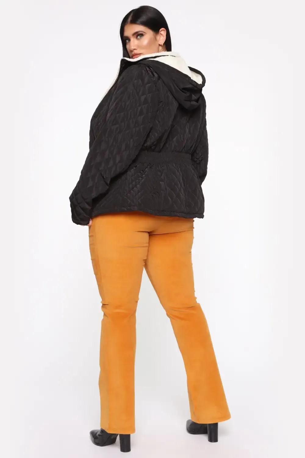 Quit Tripping Quilted Jacket - Black