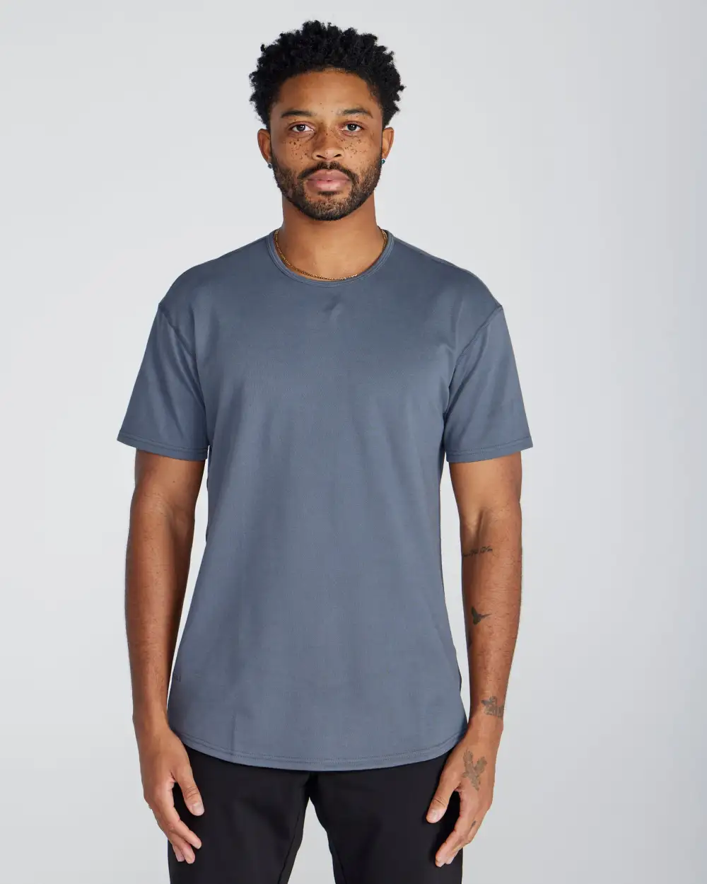 Bayside Short Sleeve Drop-Cut