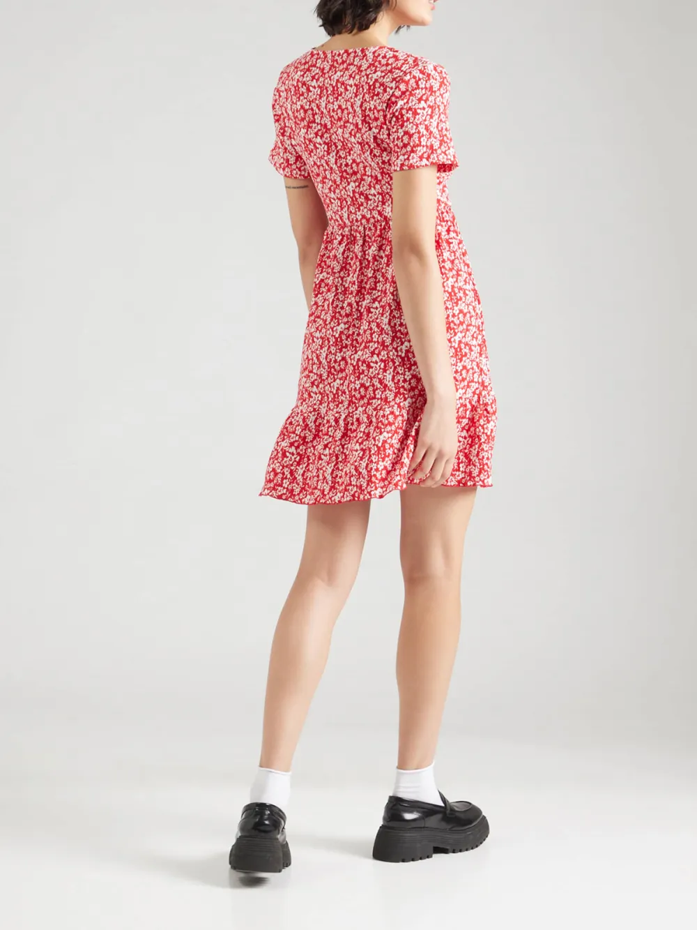 Floral Print Casual Style Dress