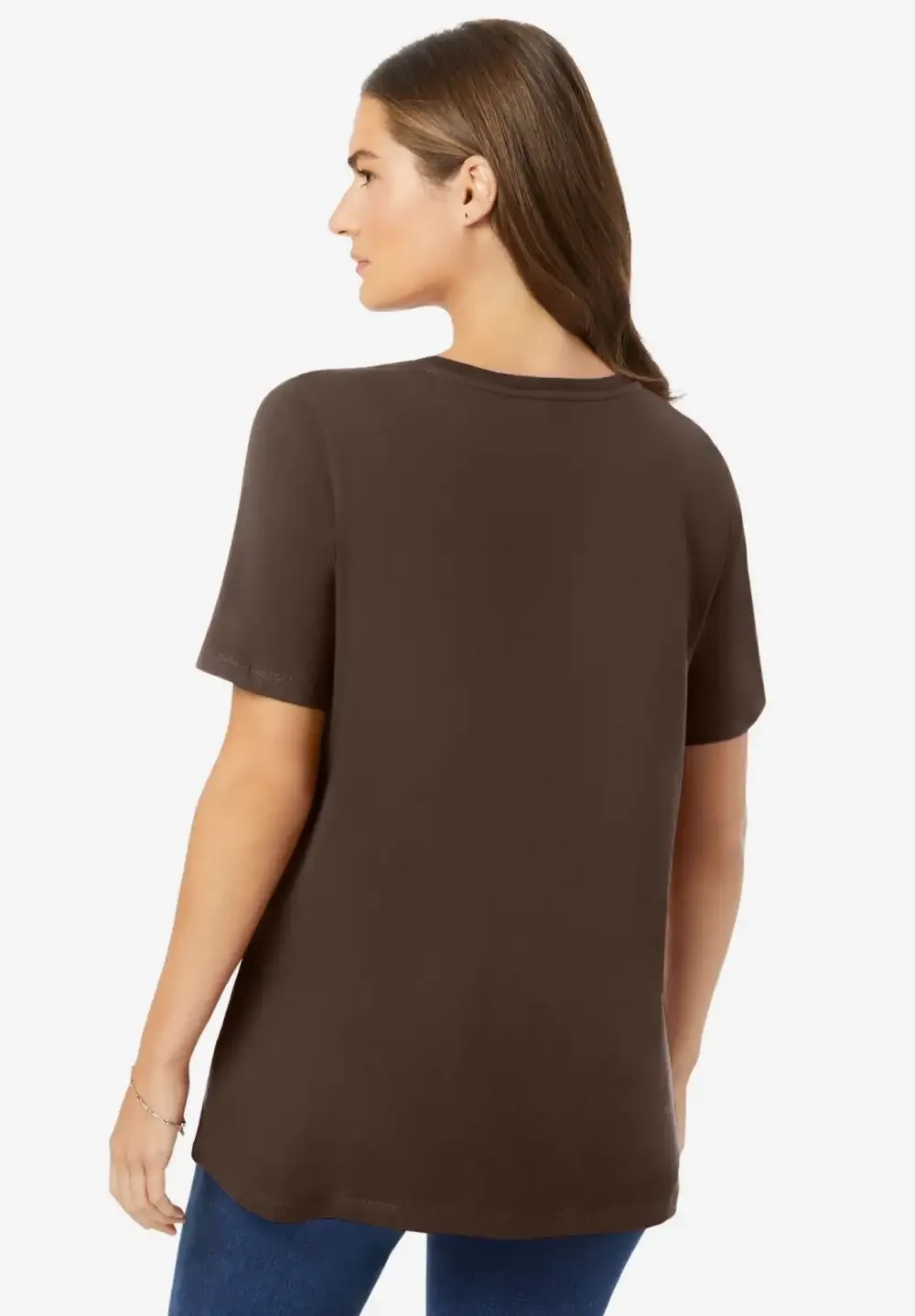 Perfect Short-Sleeve Crewneck Tee
