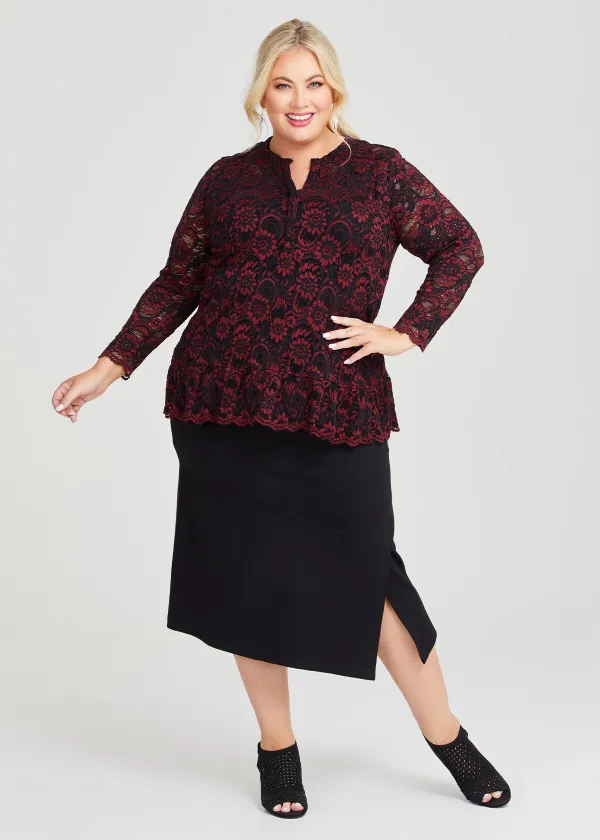 Lace Lauren Top