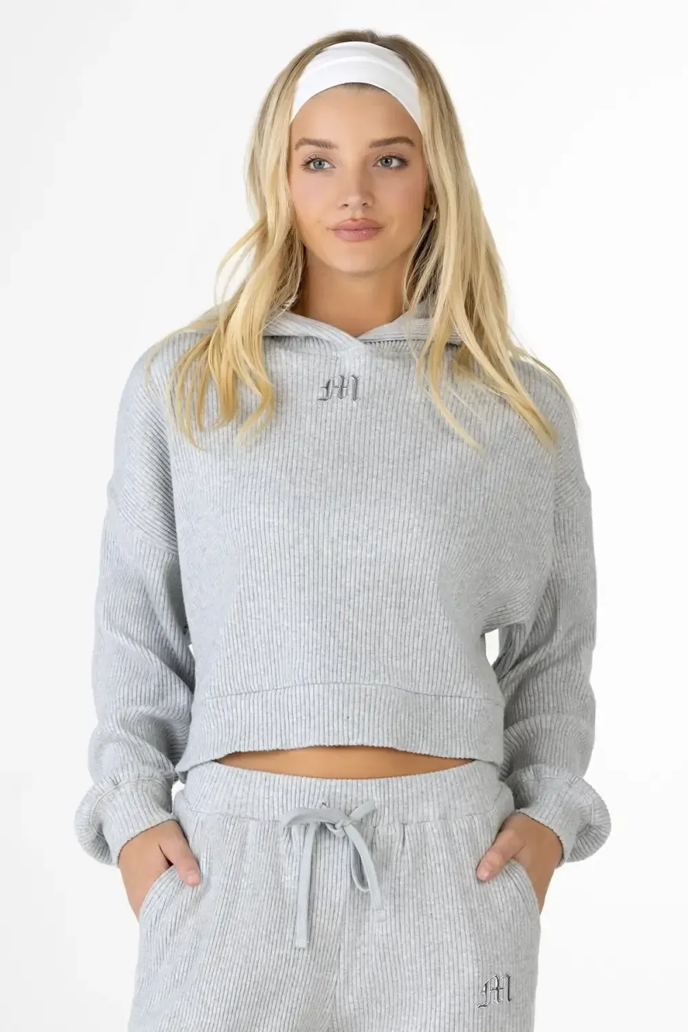 Nara Ribbed Hoodie