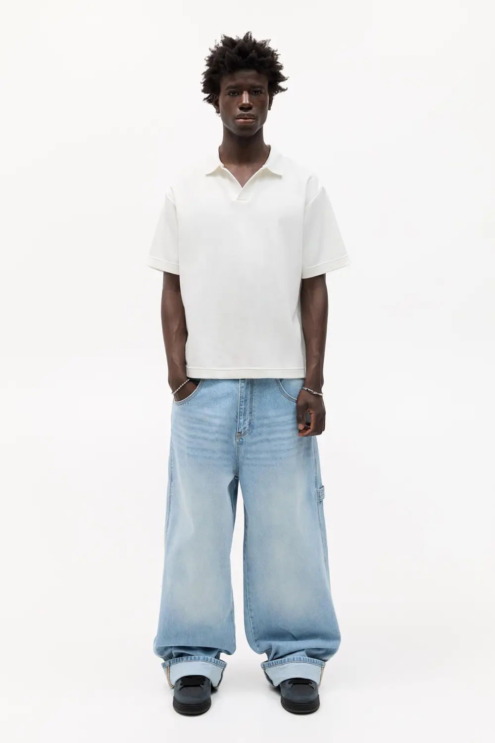 Short sleeve polo shirt
