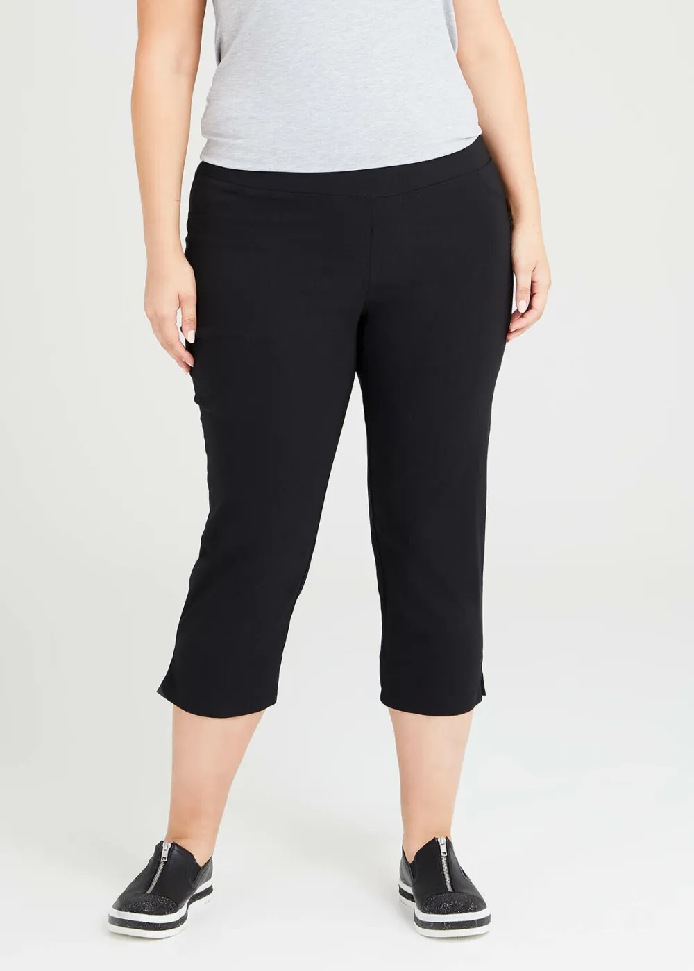 Expose Split Hem Crop Pant