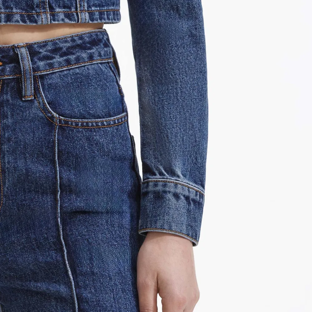 Buttoned Denim Jacket