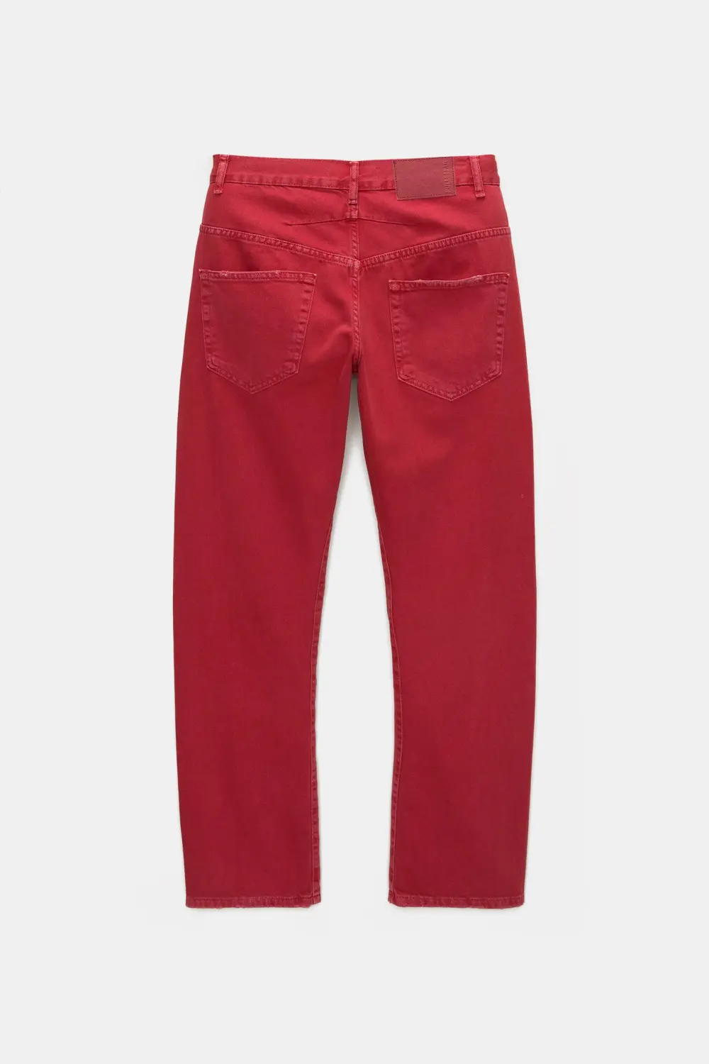 Jeans baggy costura