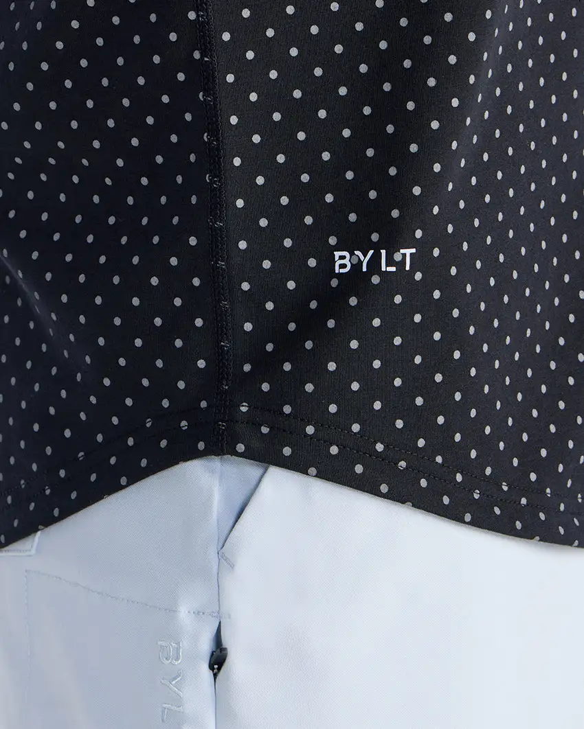 Drop-Cut: Lux Dotted Polo