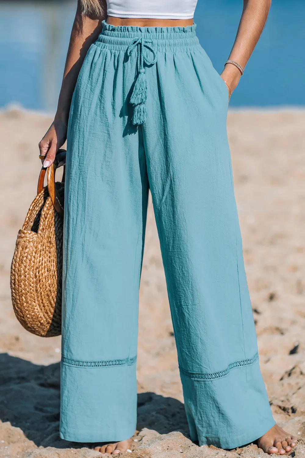 Tranquil Bay Blue Pants