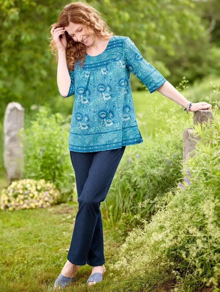 Ella Simone Cotton Terry Flex Pants