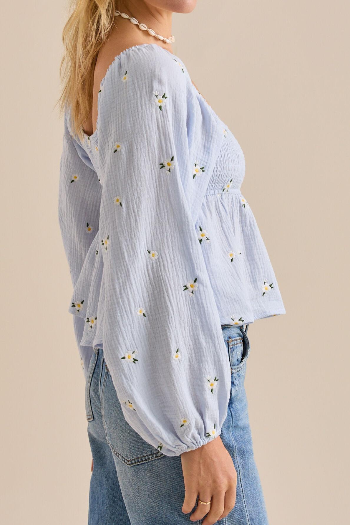 Embroidered Top