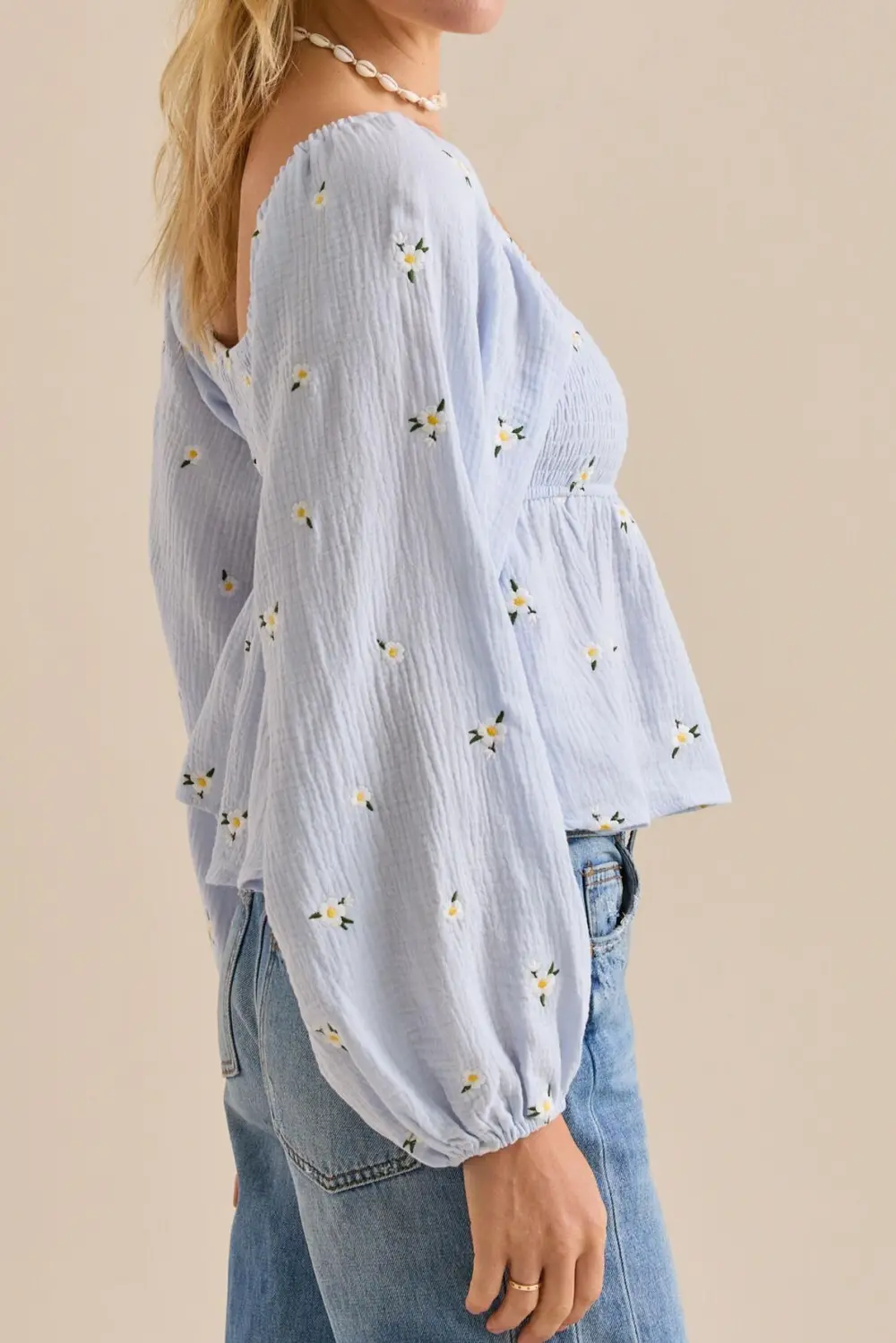 Embroidered Top