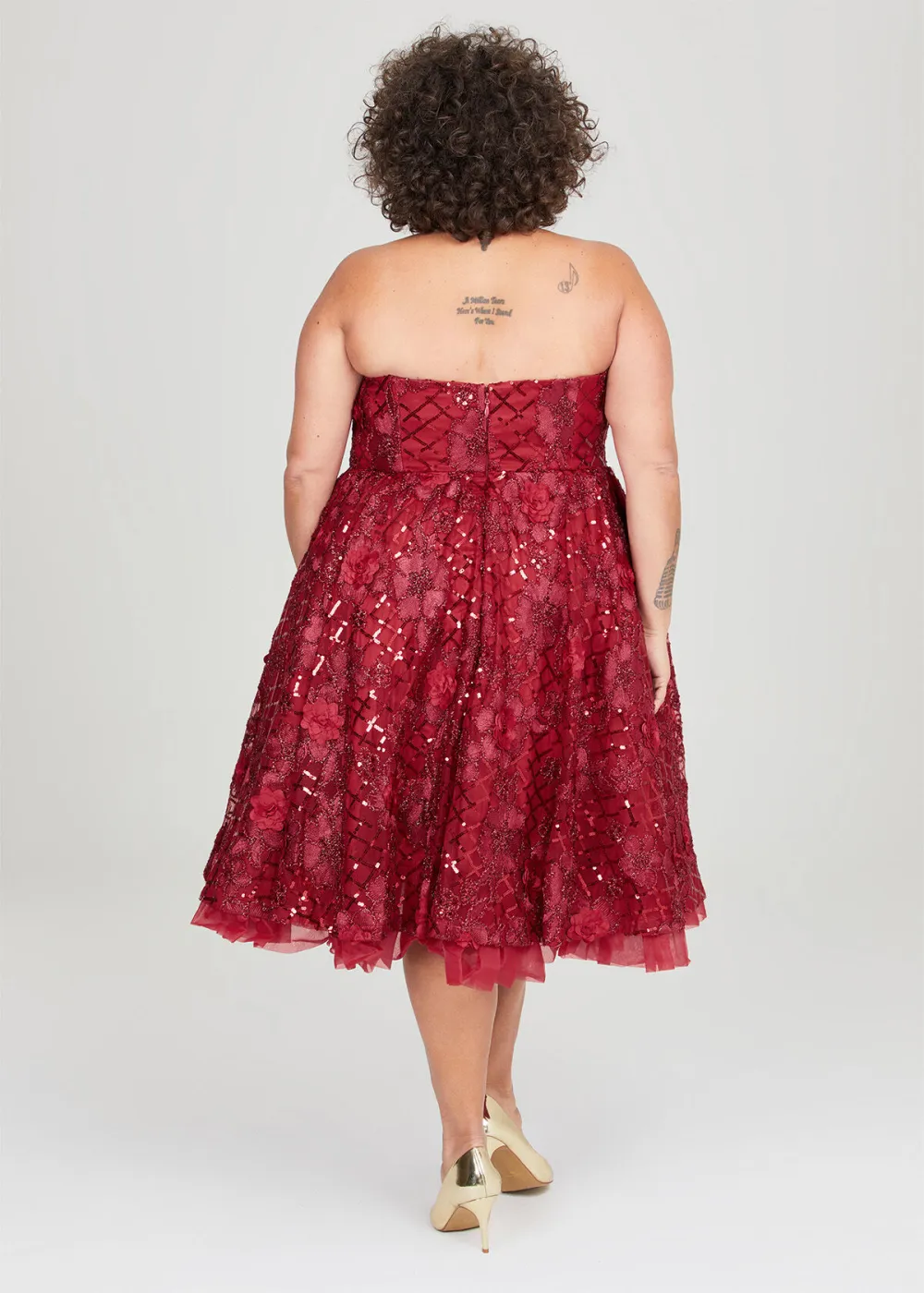Eve Tulle Sequin Flower Dress
