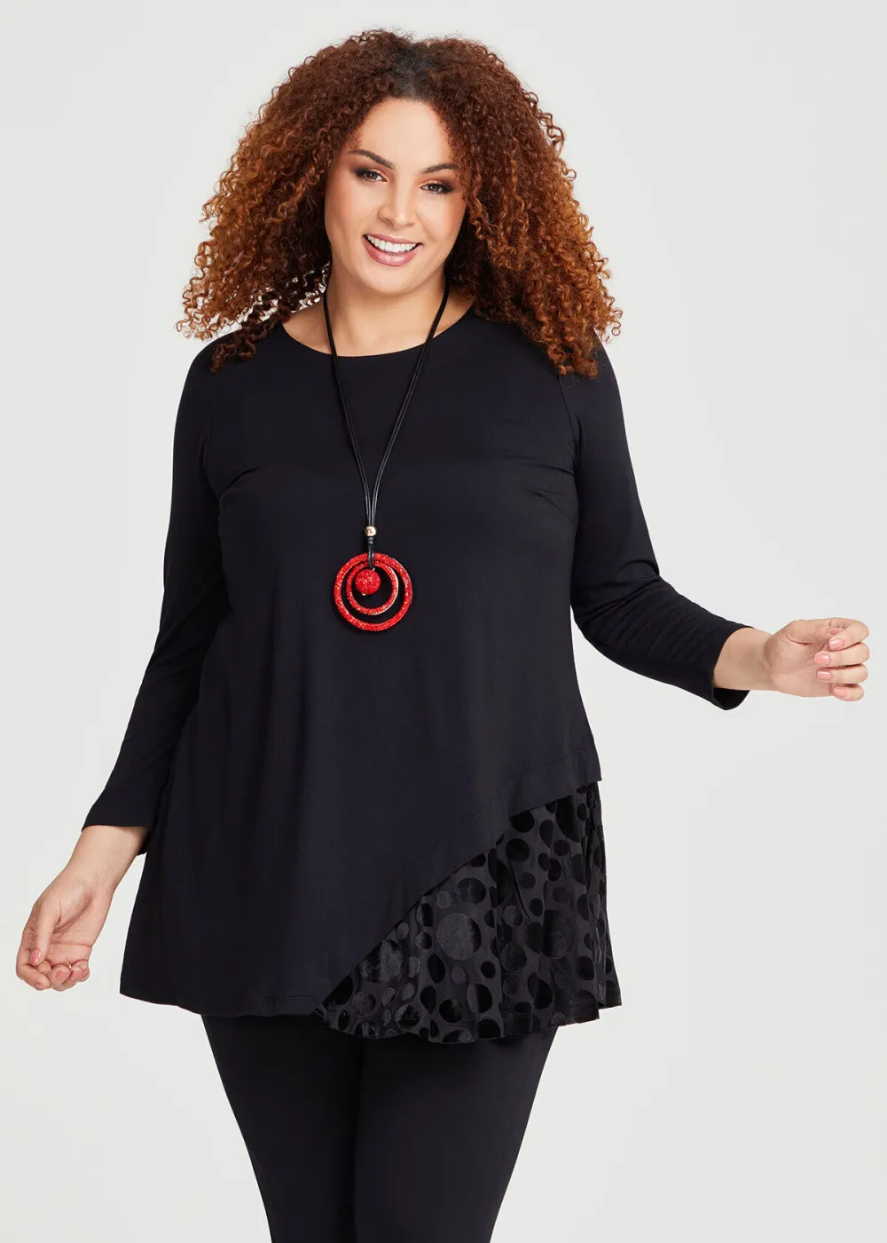 Bamboo Kayla Panelled Top