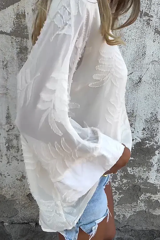 Women's Pattern Chiffon Casual T-shirt