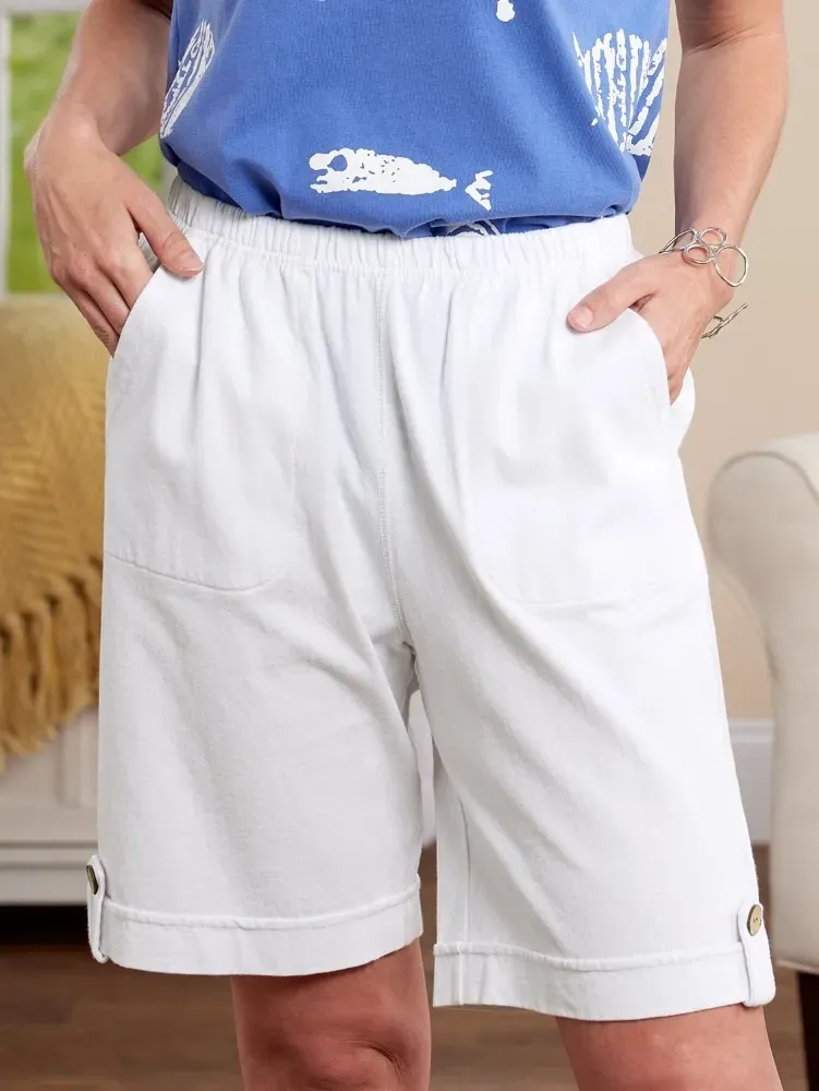 M.MAC Cotton Knit Walking Shorts