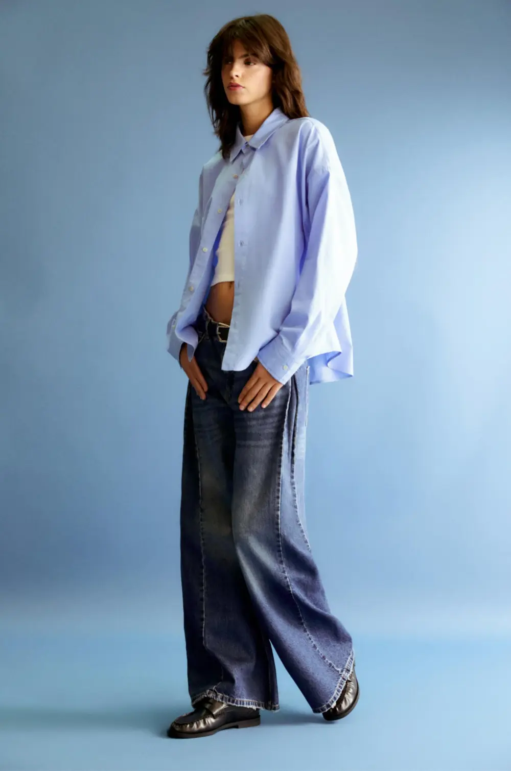 Jeans super wide leg