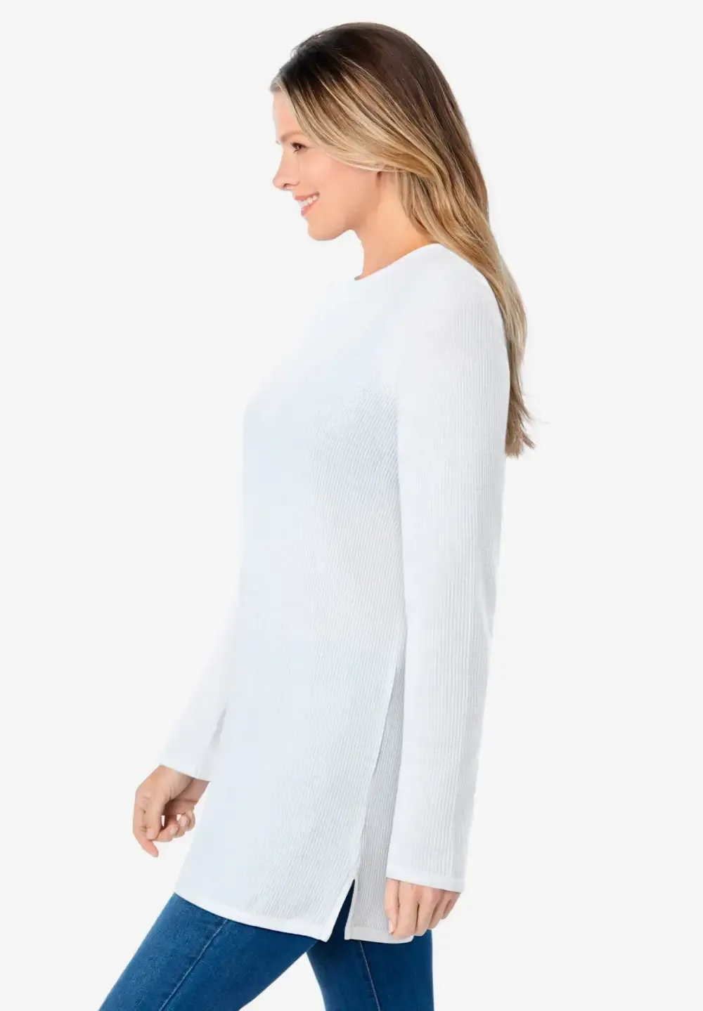 Waffle Thermal Sweatshirt