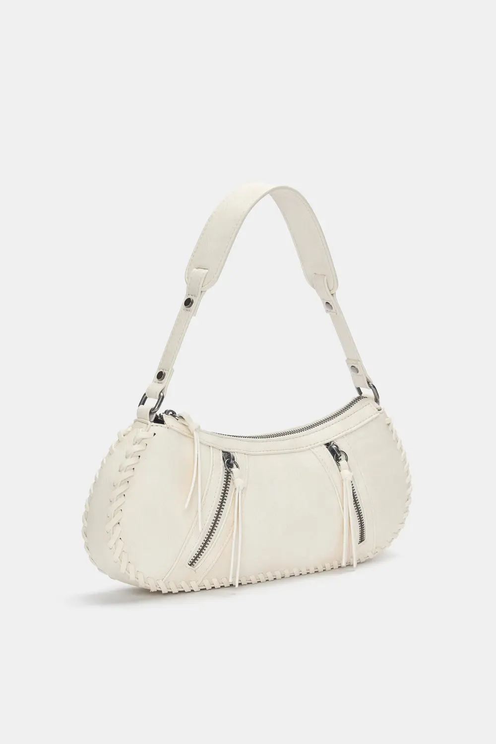 Bolso de hombro cremalleras