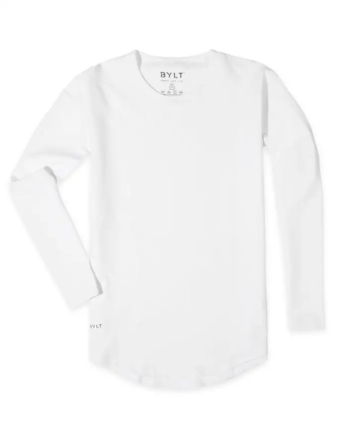 Drop-Cut Long Sleeve: Lux