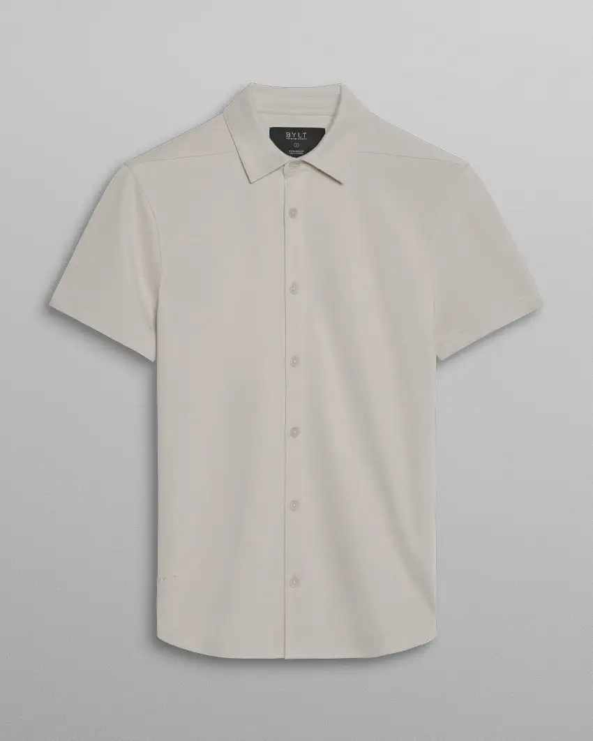 Bayside Oxford Short Sleeve Button Down