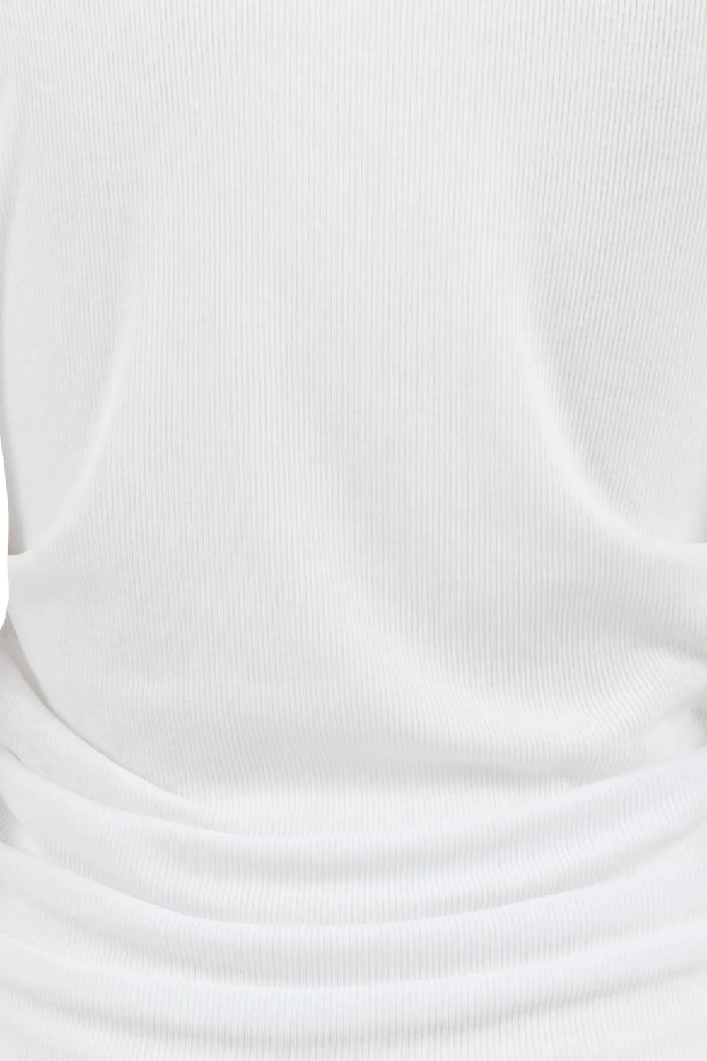 Long Sleeve Top-White