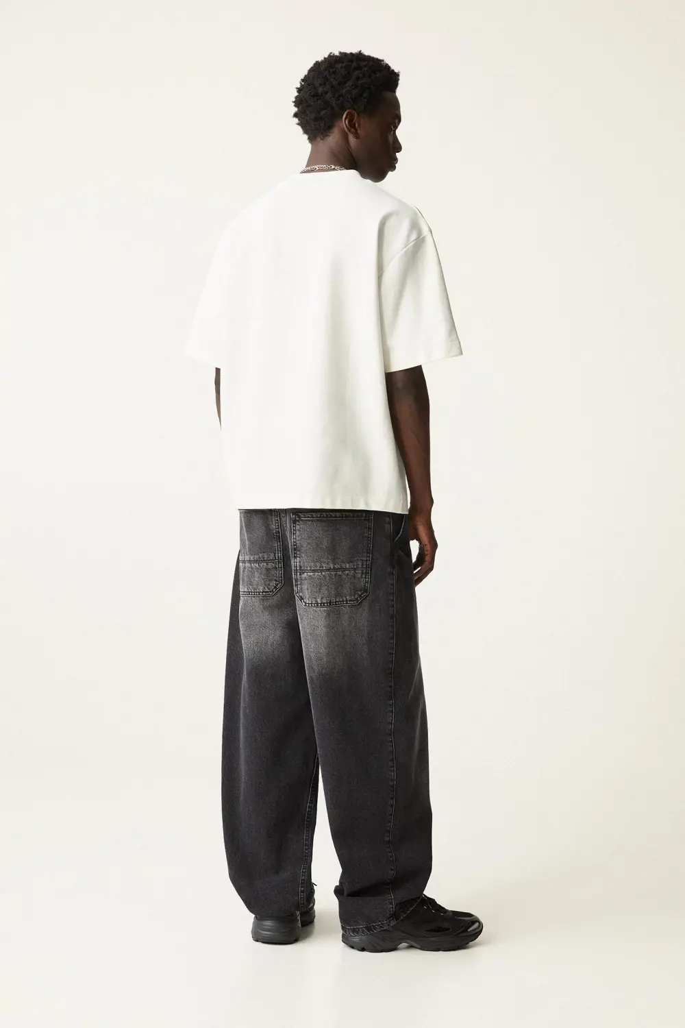 Textured short sleeve sweatshirt