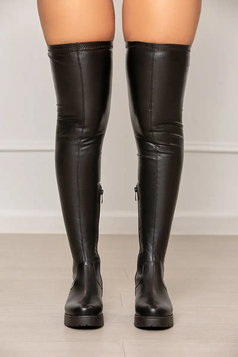 eureva proceed over the knee stretch riding boots- FINAL SALE