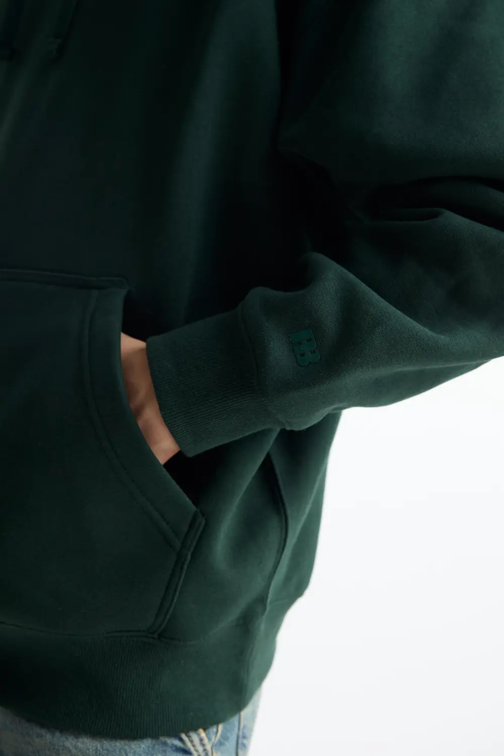 Sudadera básica capucha