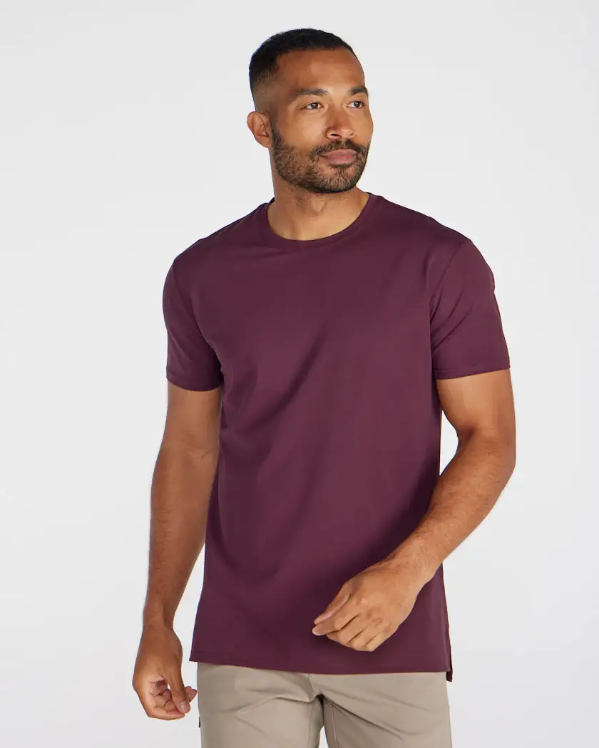 Limitless Short Sleeve Split Hem
