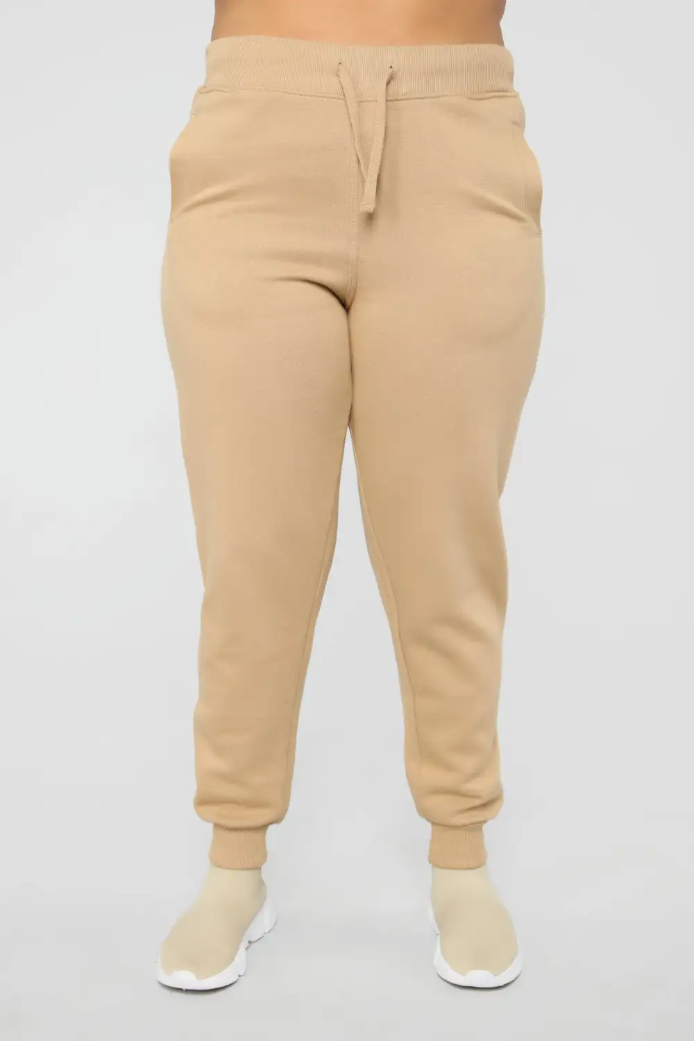Stole Your Boyfriend's Oversized Jogger - Nude
