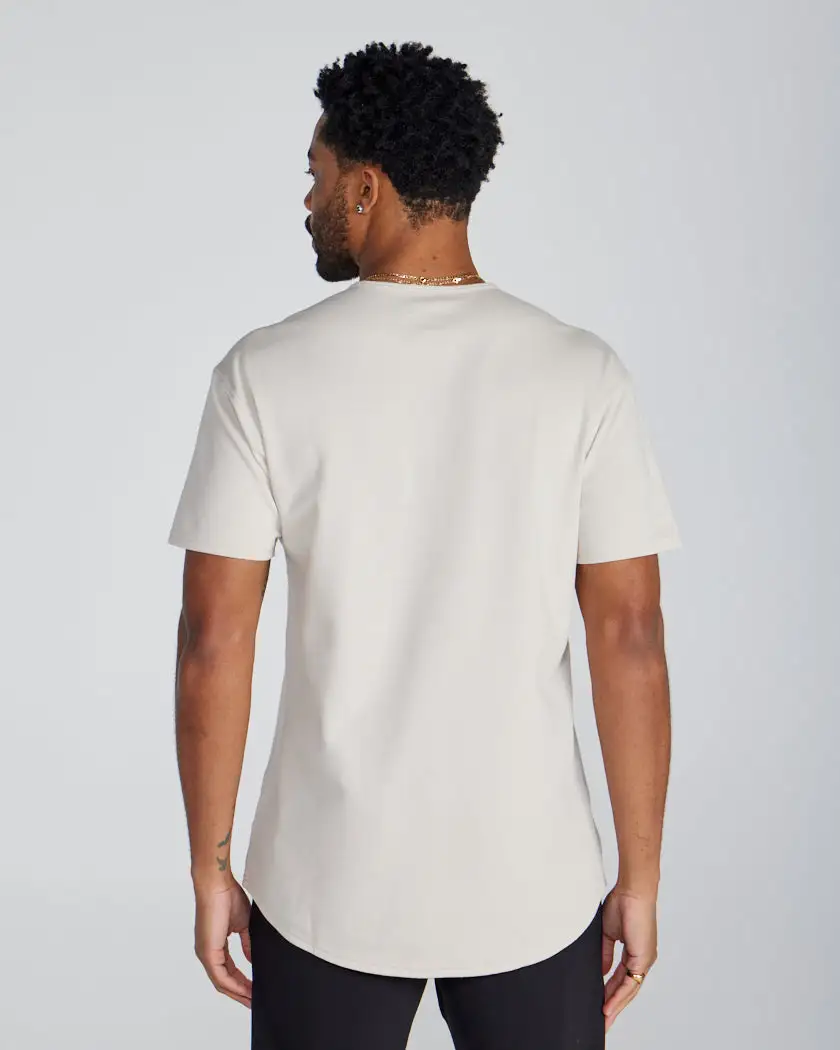 Bayside Short Sleeve Drop-Cut