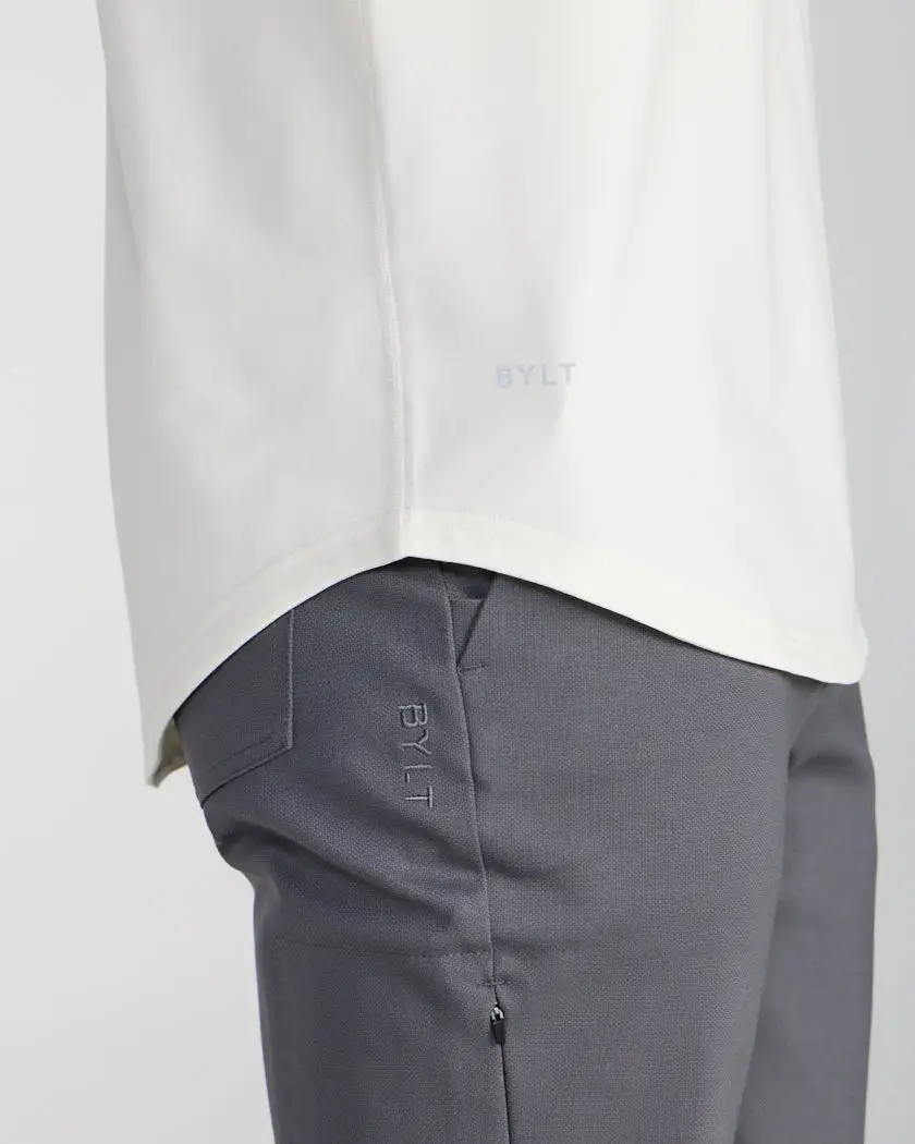 Drop-Cut Long Sleeve: Lux