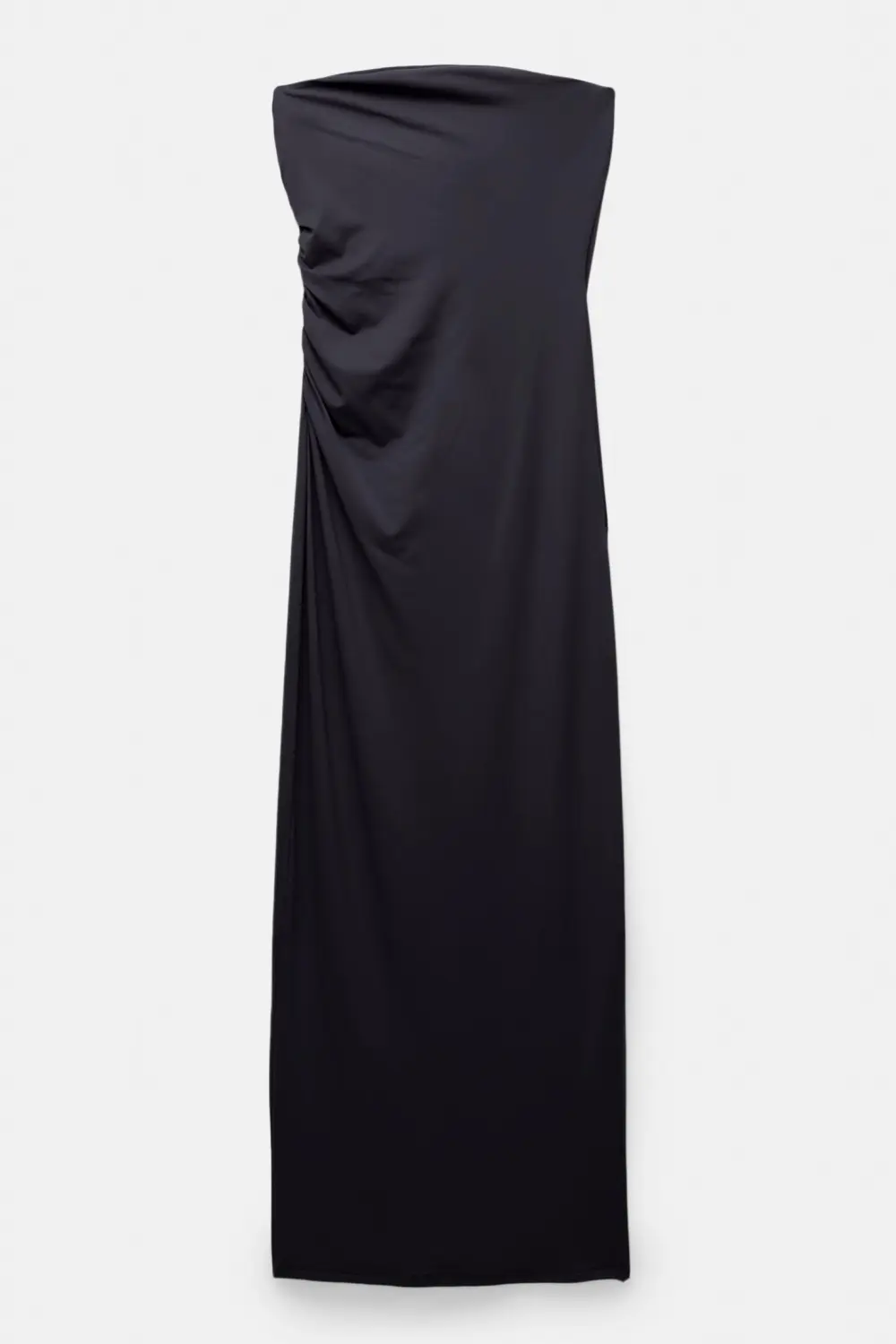 Vestido palabra de honor poliamida