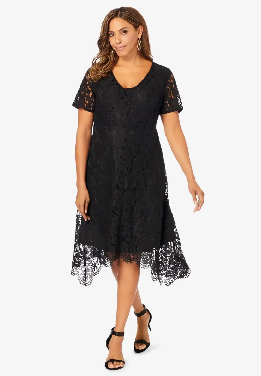 Lace Handkerchief Dress