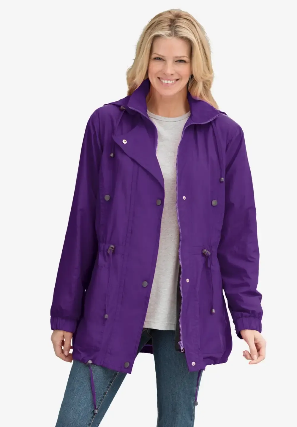 Fleece-Lined Taslon® Anorak