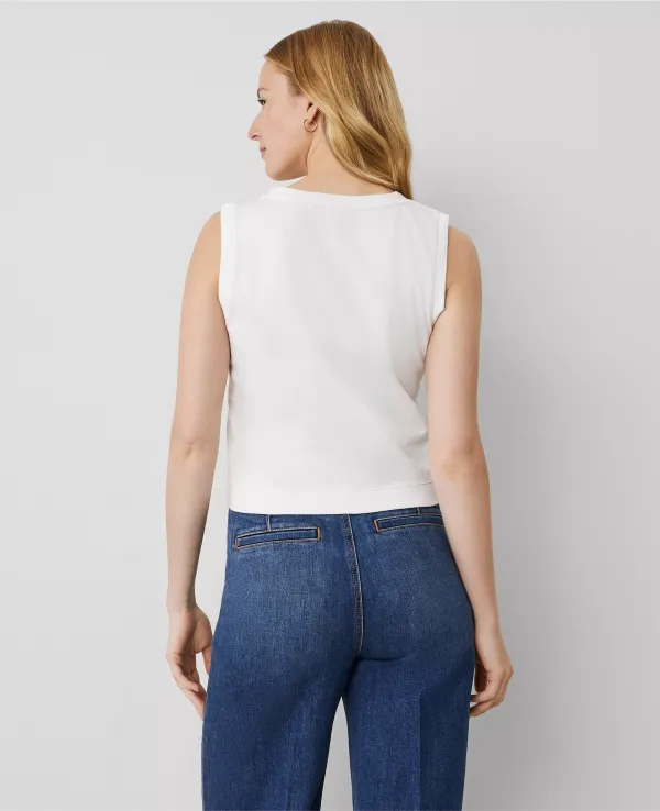 Knit V-Neck Vest