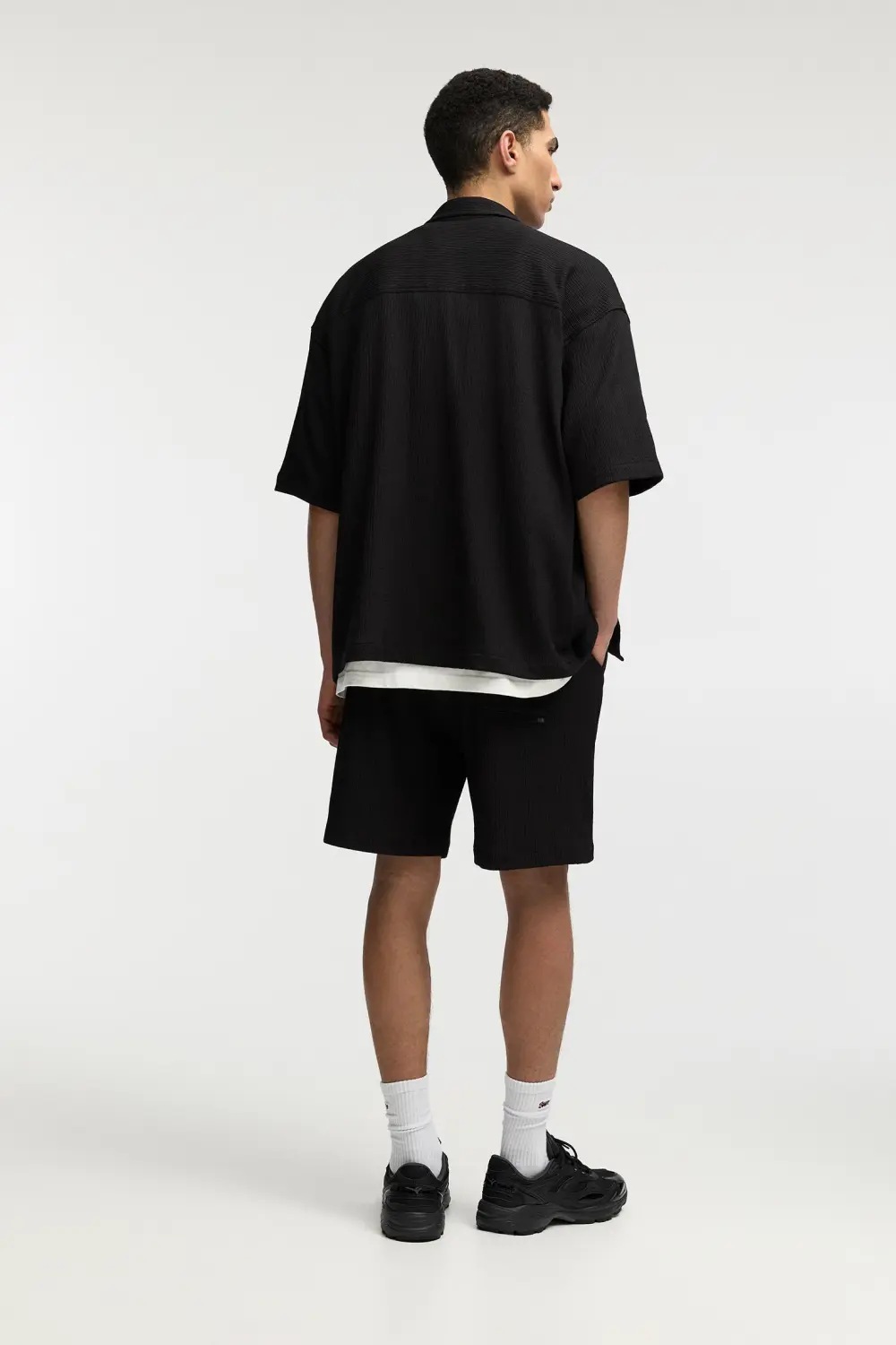 Flowing Bermuda shorts