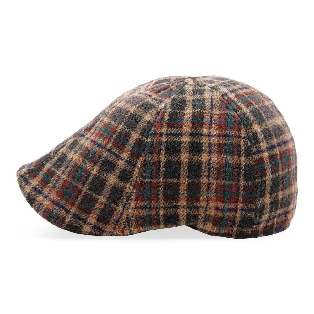 The Underdog Boston Scally Cap - Resilient Red Plaid