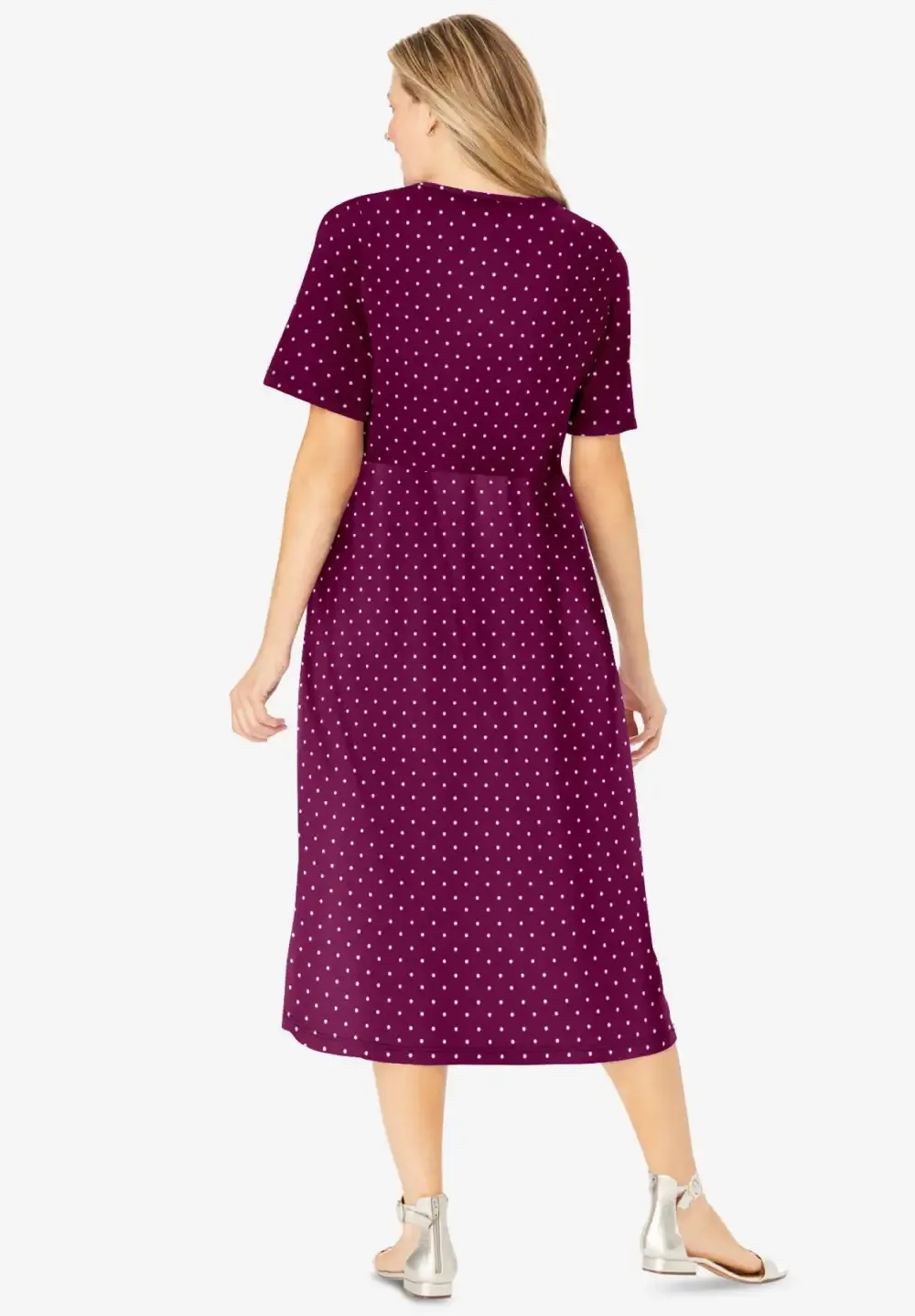 Button-Front Essential Dress