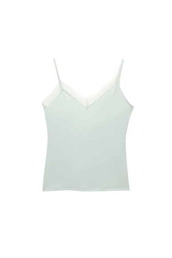 Asymmetric camisole top