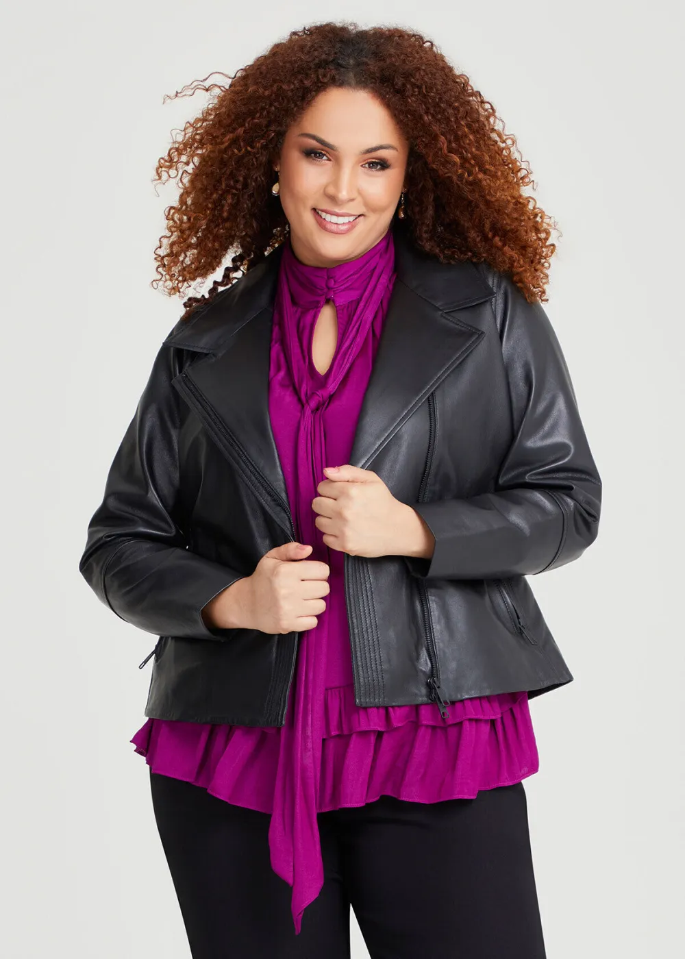 Leather Kayla Jacket
