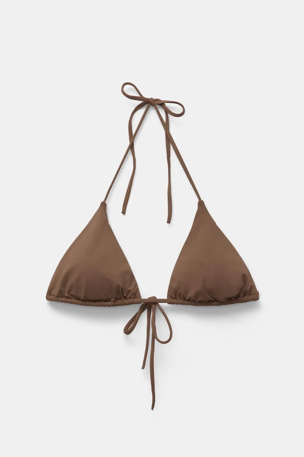 Triangle bikini top
