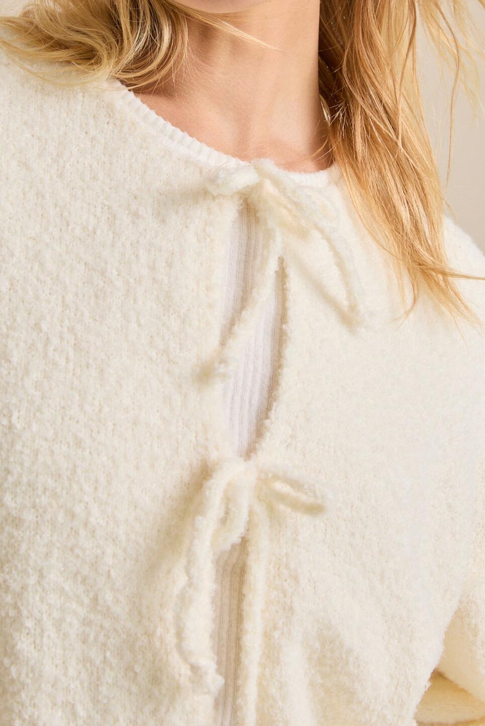 Tie Front Cardigan